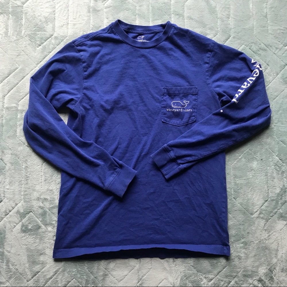 Royal Blue Vineyard Vines Long-Sleeve